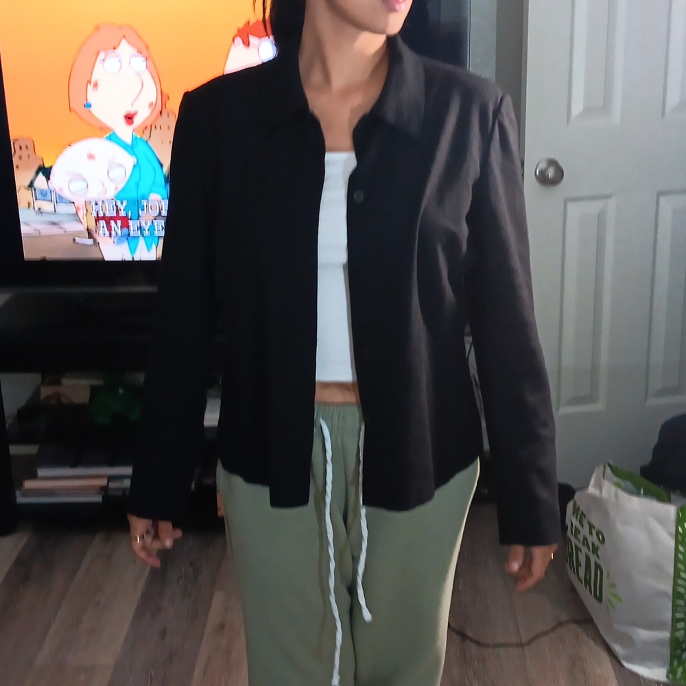 Tahari black size M blazer